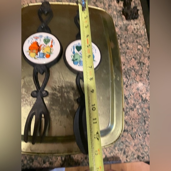Apco Kitchen Decor - Cast Iron Fork and Spoon. With design vintage - Picture 4 of 13
